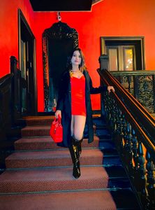 Red Bodycon Mini Dress