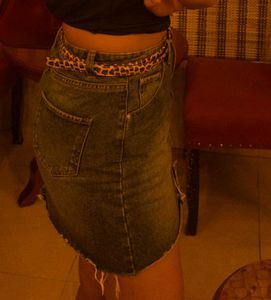 Denim Co. Short Vintage Skirt