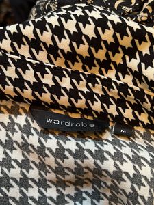 Black &amp; White Mini Dress (size M)