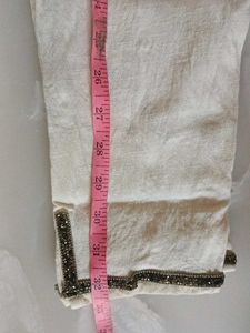Beautiful Pant With Lace Stone Work....