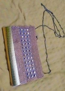 Gold Embellished Clutch