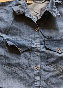 Shirt Style Top For Girls