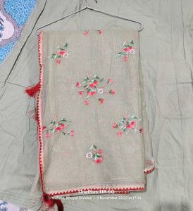 Embroidered Saree