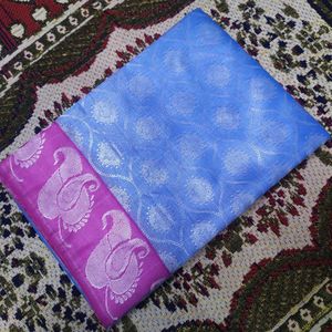 Tanchoi Banarasi Silk Saree