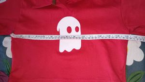 Red Ghost Crop Top @affordable price