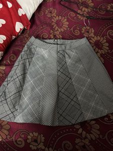 Plaid Mini Skirt