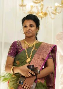 Green colour soft silk saree