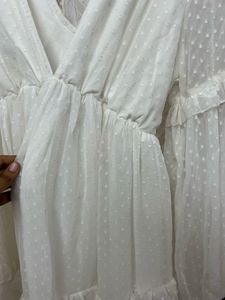 Elegant White Maxi Dress