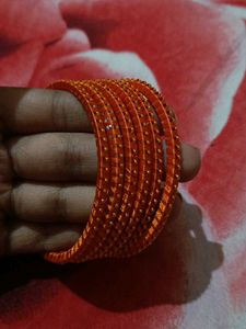 Thread Bangles Orange