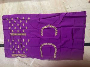 Unstitched South Indian Style Half Saree -Hip Belt