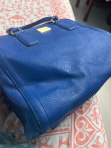 Authentic Blue Sisley Handbag