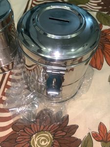 Steel Gullak( Piggy Bank)