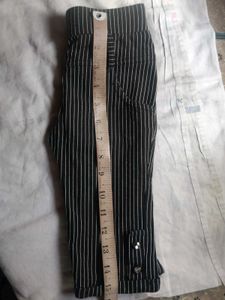 Black White Pant