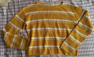 H&M Striped Knit Top