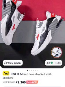 Red Tape Sneakers - Stylish &amp; Comfortable!