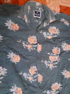 Allen Solly Floral Print Shirt - XL