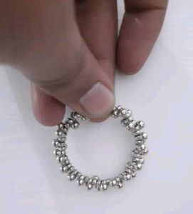 Silver Alloy Earrings