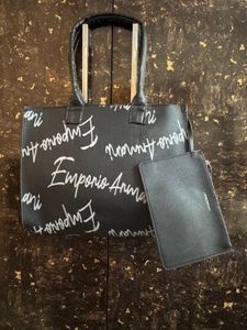 Emporio Armani Tote Bag ( refurbished has flaws)