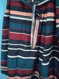 Striped Casual Dress