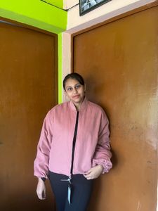 Pink Bomber Jacket