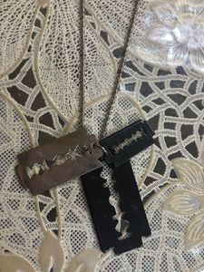 Razor Blade Necklace