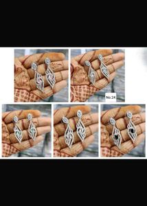 Branded American Diamond Earrings New With Tag