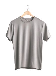 💥New Men&#39;s Premium Solid Cotton Grey T-shirt