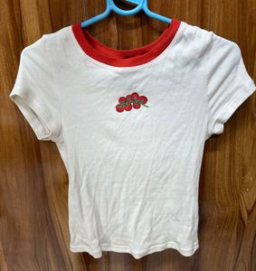 Divided Ringer Tee
