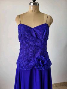 Purple Lace Dress