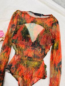 PrettyLittleThing Mesh Bodysuit