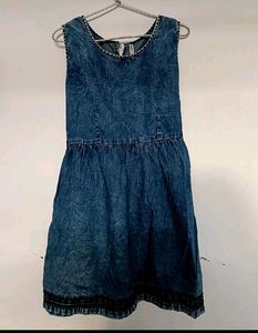 Denim One Piece/ Frock