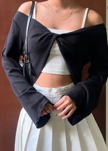 Twist Front Long Sleeve Top