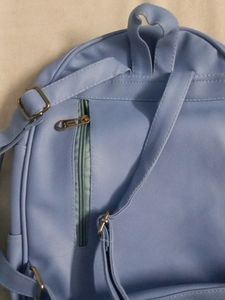 Light Blue Backpack Bag