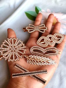 Sparkling Hair Clip Set
