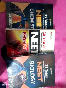 NEET Exam Prep Books set of 3