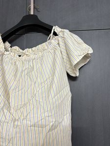 Striped Off-Shoulder Top