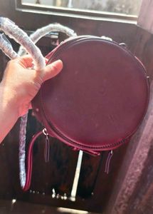 MANGO ROUND CUTE PURSE