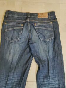 Dark Blue Denim Jeans