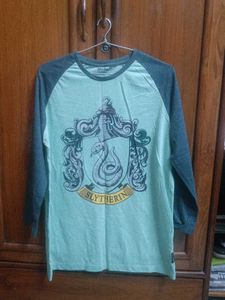 Unisex Slytherin Graphic Tee Oversized.