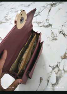 Chic Mauve Crossbody sling Bag