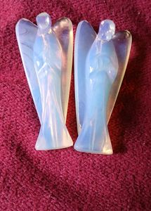 Opalite Angel Figurine