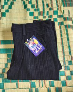 Mukul Cotton Armani Pant, Black Colour