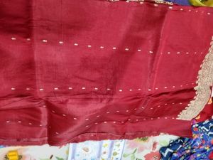 Banarasi Red Saree