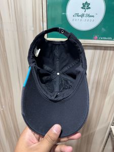 Asics Unisex Black Cotton Baseball Cap