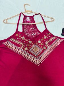 Embellished Tank Top