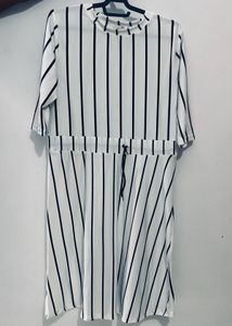 Striped Midi Dress