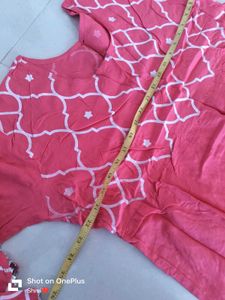 Pink Gawn Kurti