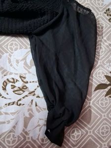 Chic Black Crop Top
