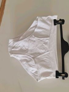 White Cotton Briefs