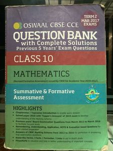 Class 10. Maths Question Bank